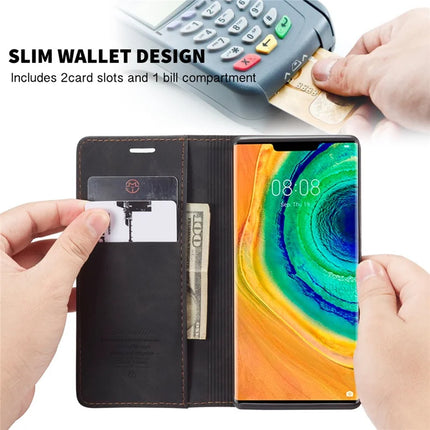 For Huawei Mate 30 Pro 5G Case CASEME 013 Series Card Holder Stand Leather Phone Cover