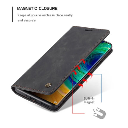 For Huawei Mate 30 Pro 5G Case CASEME 013 Series Card Holder Stand Leather Phone Cover