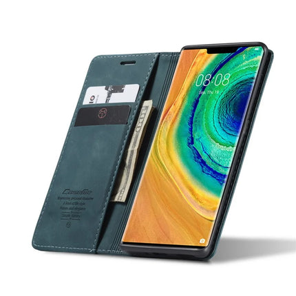For Huawei Mate 30 Pro 5G Case CASEME 013 Series Card Holder Stand Leather Phone Cover