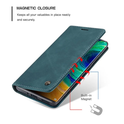 For Huawei Mate 30 Pro 5G Case CASEME 013 Series Card Holder Stand Leather Phone Cover