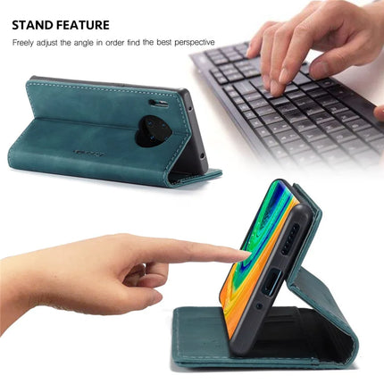 For Huawei Mate 30 Pro 5G Case CASEME 013 Series Card Holder Stand Leather Phone Cover