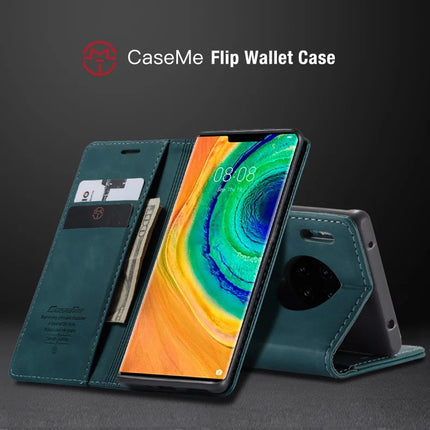 For Huawei Mate 30 Pro 5G Case CASEME 013 Series Card Holder Stand Leather Phone Cover