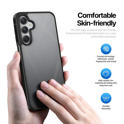 For Samsung Galaxy A16 4G / Galaxy A16 5G Case DUX DUCIS Yind Series TPU+PC Matte Anti-fingerprint Phone Back Cover