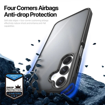 For Samsung Galaxy A16 4G / Galaxy A16 5G Case DUX DUCIS Yind Series TPU+PC Matte Anti-fingerprint Phone Back Cover