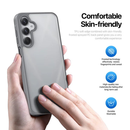 For Samsung Galaxy A16 4G / Galaxy A16 5G Case DUX DUCIS Yind Series TPU+PC Matte Anti-fingerprint Phone Back Cover