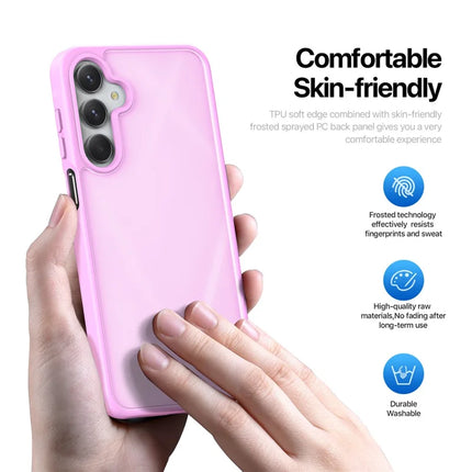 For Samsung Galaxy A16 4G / Galaxy A16 5G Case DUX DUCIS Yind Series TPU+PC Matte Anti-fingerprint Phone Back Cover