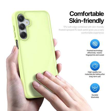 For Samsung Galaxy A16 4G / Galaxy A16 5G Case DUX DUCIS Yind Series TPU+PC Matte Anti-fingerprint Phone Back Cover