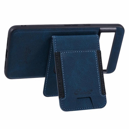 SUTENI H17 For Google Pixel 8 Pro Case Compatible with MagSafe Card Slots PU+TPU Kickstand Phone Cover