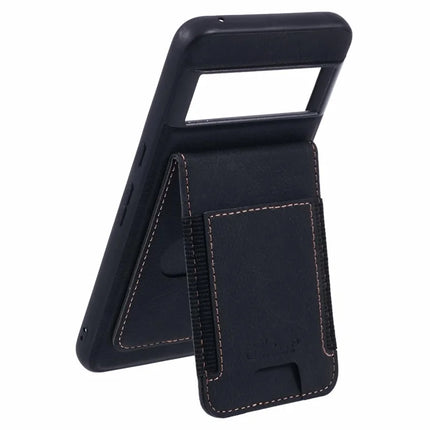 SUTENI H17 For Google Pixel 8 Pro Case Compatible with MagSafe Card Slots PU+TPU Kickstand Phone Cover