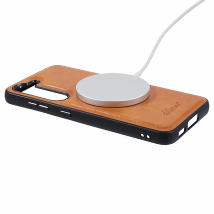SUTENI H17 For Samsung Galaxy S23 Case Compatible with MagSafe Card Holder Kickstand Phone Cover