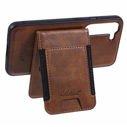 SUTENI H17 For Samsung Galaxy S23 Case Compatible with MagSafe Card Holder Kickstand Phone Cover