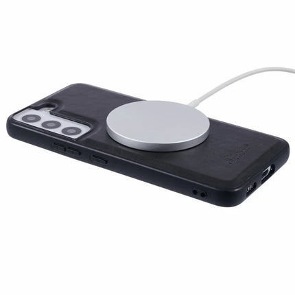 SUTENI H17 For Samsung Galaxy S22 5G Case Compatible with MagSafe Card Holder Kickstand Phone Cover