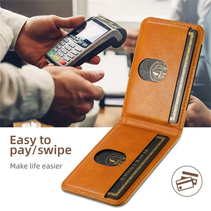 SUTENI H17 For Samsung Galaxy S22 5G Case Compatible with MagSafe Card Holder Kickstand Phone Cover