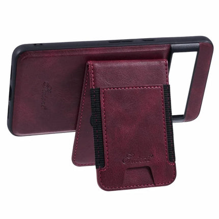 SUTENI H17 For Google Pixel 8 Pro Case Compatible with MagSafe Card Holder Kickstand Phone Cover