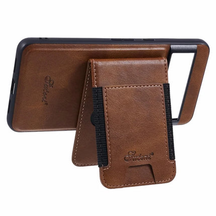 SUTENI H17 For Google Pixel 8 Pro Case Compatible with MagSafe Card Holder Kickstand Phone Cover