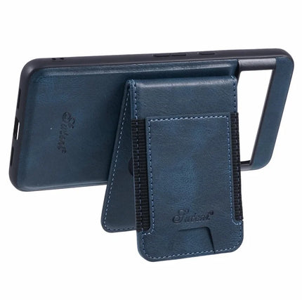 SUTENI H17 For Google Pixel 8 Pro Case Compatible with MagSafe Card Holder Kickstand Phone Cover