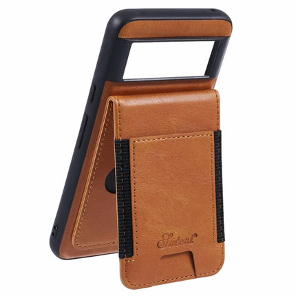 SUTENI H17 For Google Pixel 8 Case Compatible with MagSafe Card Holder Kickstand Phone Cover