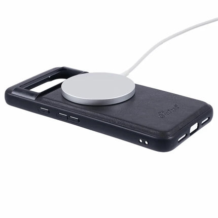 SUTENI H17 For Google Pixel 8 Case Compatible with MagSafe Card Holder Kickstand Phone Cover