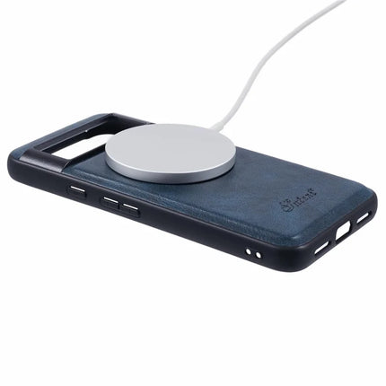 SUTENI H17 For Google Pixel 8 Case Compatible with MagSafe Card Holder Kickstand Phone Cover