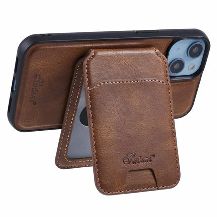 SUTENI H15 For iPhone 14 Case Compatible with MagSafe Detachable Card Holder Phone Cover