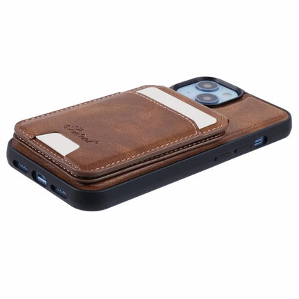 SUTENI H15 For iPhone 14 Case Compatible with MagSafe Detachable Card Holder Phone Cover