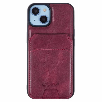 SUTENI H15 For iPhone 14 Case Compatible with MagSafe Detachable Card Holder Phone Cover