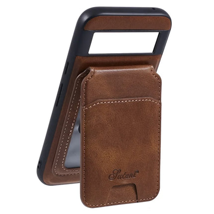 SUTENI H15 For Google Pixel 8a Case Compatible with MagSafe Detachable Card Holder Phone Cover