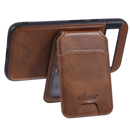 SUTENI H15 For Google Pixel 8a Case Compatible with MagSafe Detachable Card Holder Phone Cover