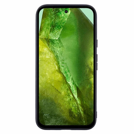 SUTENI H02 For Google Pixel 8a Case Card Slots Kickstand Litchi Texture Leather+TPU Cover