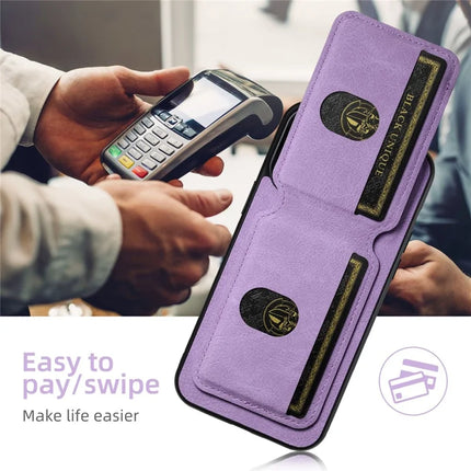 SUTENI H02 For Google Pixel 8a Case Card Slots Kickstand Litchi Texture Leather+TPU Cover