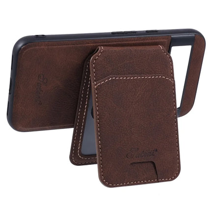 SUTENI H16 For Google Pixel 8a Case Compatible with MagSafe Kickstand Phone Cover Detachable Card Holder