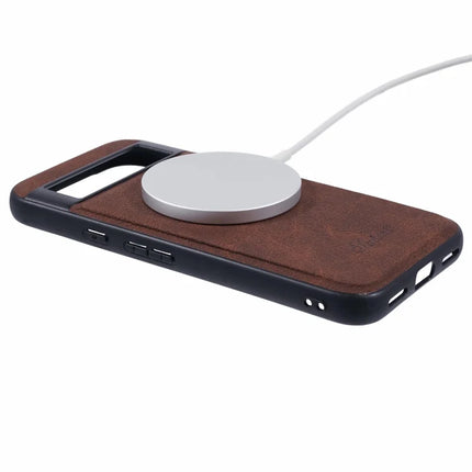 SUTENI H16 For Google Pixel 8a Case Compatible with MagSafe Kickstand Phone Cover Detachable Card Holder