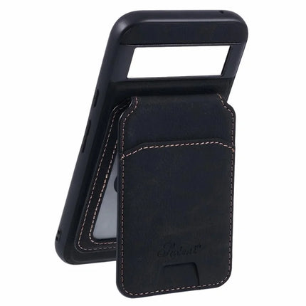 SUTENI H16 For Google Pixel 8a Case Compatible with MagSafe Kickstand Phone Cover Detachable Card Holder