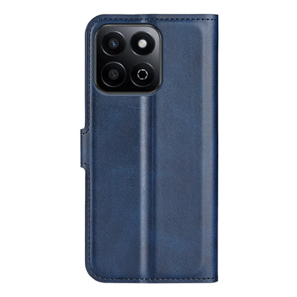 For Honor 200 Smart 5G / X7c 4G Stand Case Anti-Scratch Calf Texture Leather Phone Cover