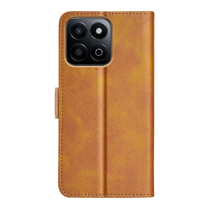 For Honor 200 Smart 5G / X7c 4G Stand Case Calf Texture Leather Wallet Phone Cover