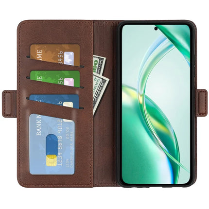 For Honor 200 Smart 5G / X7c 4G Stand Case Calf Texture Leather Wallet Phone Cover