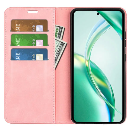 For Honor 200 Smart 5G / X7c 4G Case Skin-Touch Leather Wallet Phone Cover