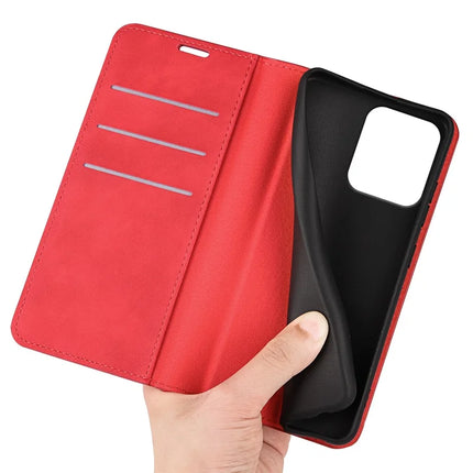 For Honor 200 Smart 5G / X7c 4G Case Skin-Touch Leather Wallet Phone Cover
