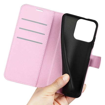 For Honor 200 Smart 5G / X7c 4G Case Litchi Texture Shockproof Leather Wallet Phone Cover