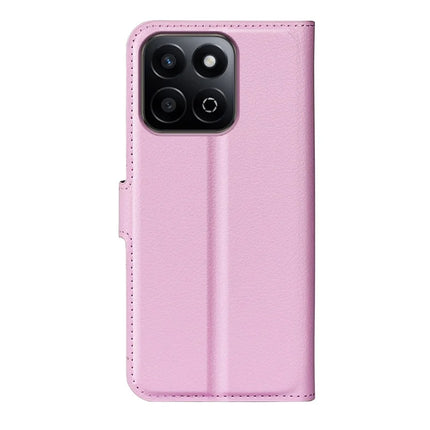 For Honor 200 Smart 5G / X7c 4G Case Litchi Texture Shockproof Leather Wallet Phone Cover