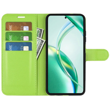 For Honor 200 Smart 5G / X7c 4G Case Litchi Texture Shockproof Leather Wallet Phone Cover