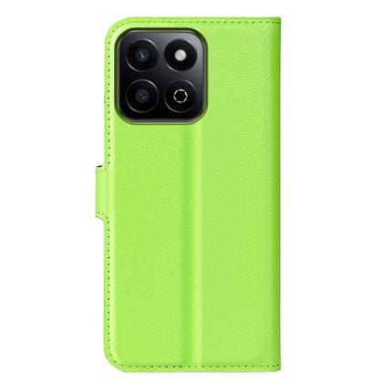 For Honor 200 Smart 5G / X7c 4G Case Litchi Texture Shockproof Leather Wallet Phone Cover