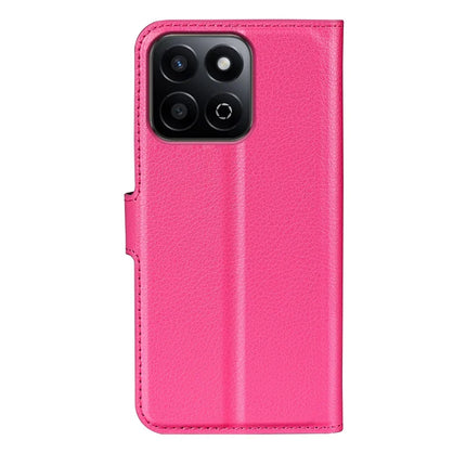 For Honor 200 Smart 5G / X7c 4G Case Litchi Texture Shockproof Leather Wallet Phone Cover