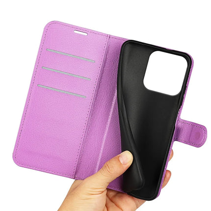 For Honor 200 Smart 5G / X7c 4G Case Litchi Texture Shockproof Leather Wallet Phone Cover