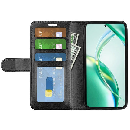 For Honor 200 Smart 5G / X7c 4G Wallet Case Crazy Horse Texture Stand Leather Phone Cover