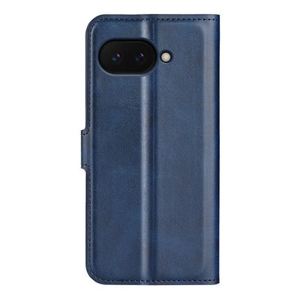 For Google Pixel 9a Stand Case Anti-Scratch Calf Texture Leather Phone Cover