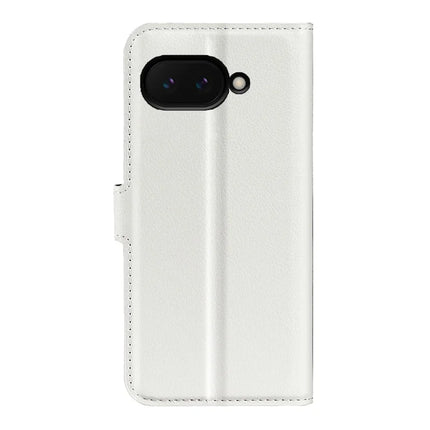 For Google Pixel 9a Case Litchi Texture Shockproof Leather Wallet Phone Cover