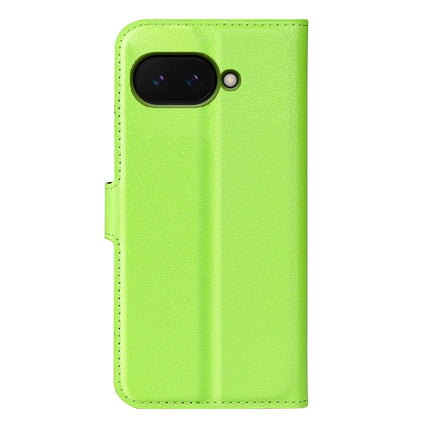 For Google Pixel 9a Case Litchi Texture Shockproof Leather Wallet Phone Cover