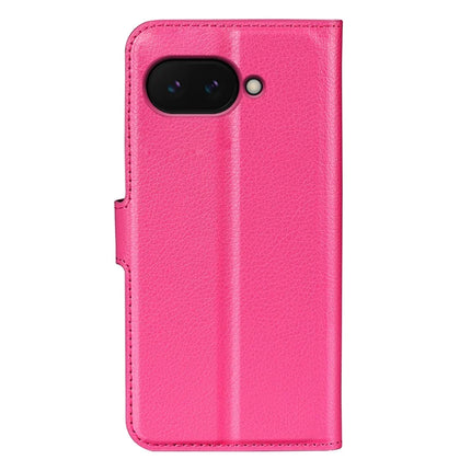 For Google Pixel 9a Case Litchi Texture Shockproof Leather Wallet Phone Cover