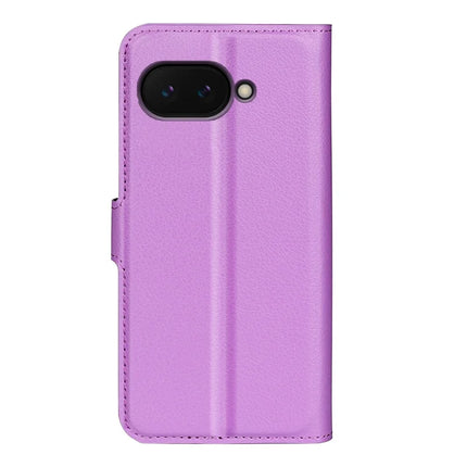 For Google Pixel 9a Case Litchi Texture Shockproof Leather Wallet Phone Cover